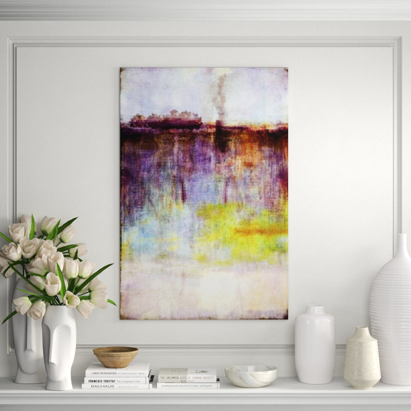 Blackberry Plain Print by Chelsea Art Studio, Knife Gel, 45" H x 30" W