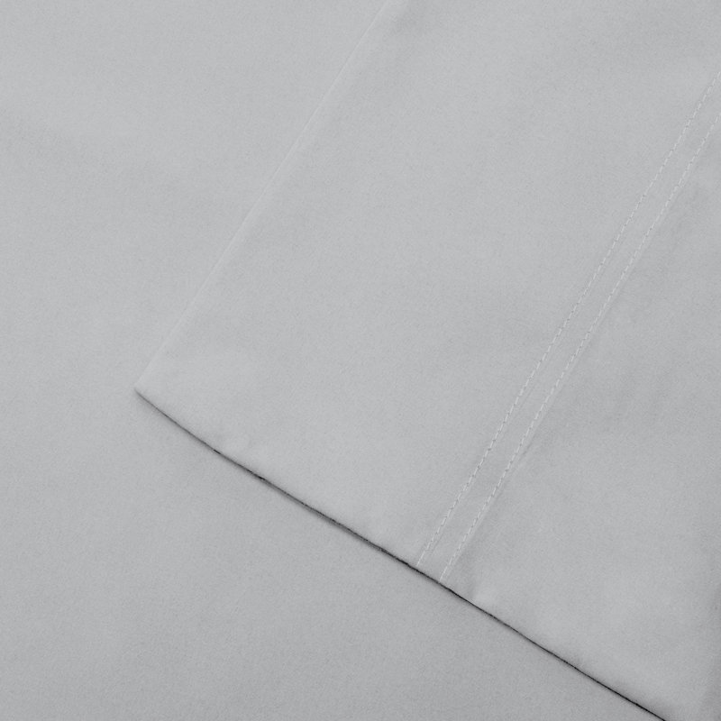 Ensemble de draps doux et soyeux infroissable et riche en coton, Ensemble de draps pour très grand lit avec 2 taie
