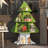 Bookshelf Christmas Tree Shape Corner Bookcase 
