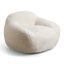 Compression High Quality Teddy Fabric Large Arn Bean Bag Chair-114201418