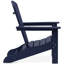 Chaise Adirondack en plastique / résine Willene-23239912
