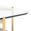 Table de bout en verre Soomin