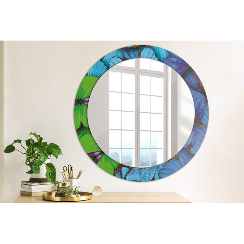 Huldar Glass Flat Wall Mirror