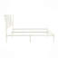 Lit moderne, lit plateforme en métal, tête de lit à angle, meubles de chambre à coucher 1pc-114230893-114230894
