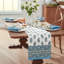 Chemin de table rectangulaire en polyester Tropez