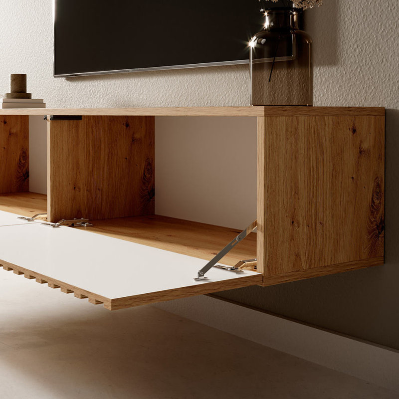 Gui TV Stand for TVs up to 60", Brown