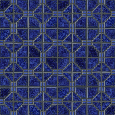 Moonbeam Random Sized Porcelain Mosaic Tile