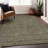 Premium Machine Washable Prisco Olive Rug-1605199409