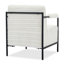 Fauteuil rembourré en velours côtelé Stolle-522972960