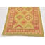 Tapis intérieur en laine rectangulaire 3 pi x 4 pi 9 po one-of-kind à la main noué la new age Elland