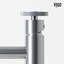 Lavabo de salle de bain rectangulaire en béton avec robinet H 12 po L 18 po x l 13 po x H 4 po Dunn Duomo