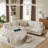 Upgraded Sectional Sofa With Storage, Charging, Convertible Feature And Easy Assembly-5 Seats & 1 Ottoman-Light Grey-1071468372-1059389651