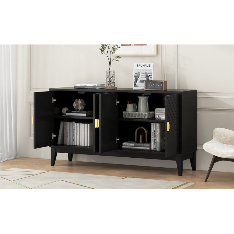 Buffet polyvalent pour la maison avec des caractéristiques haut de gamme et un design élégant