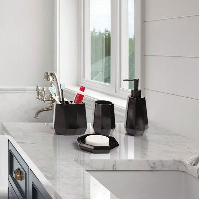 Ensemble d'accessoires de salle de bain 4 pièces Jaydeen