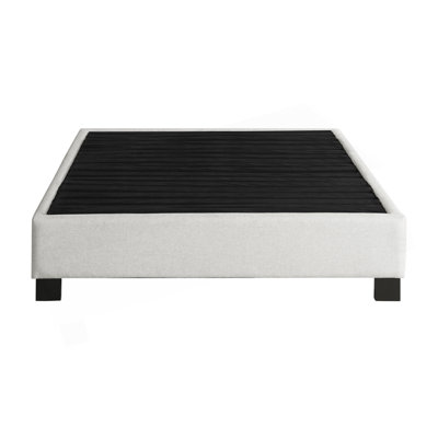 Modern Contempo Upholstered Bed Platform Base