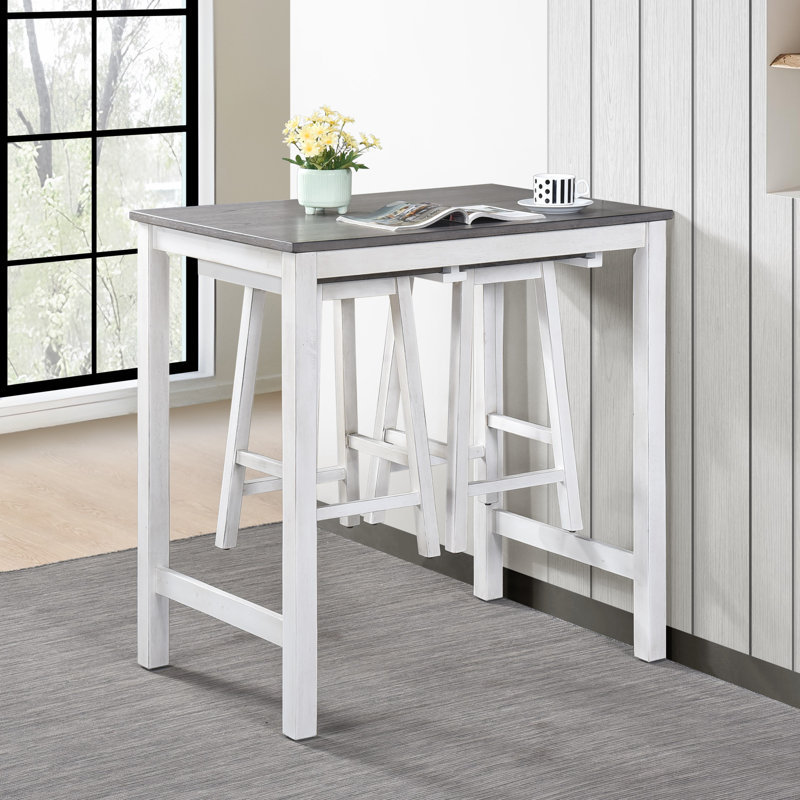 Tabouret suspendu 3 pièces facile à nettoyer pour les petits espaces