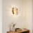 Modern Glam Butterfly Gold Wall Sconce - Acrylic Cut Design  Warm Led Glam Wall Light