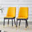 Adylin 6 - Person Glass Top Double Pedestal Dining Set