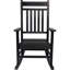 Ensemble de chaises berçantes Adirondack avec table en PEHD Margherita-89227901