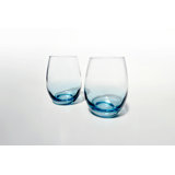 Talianna 12oz. Handmade Stemless Wine Glass Set