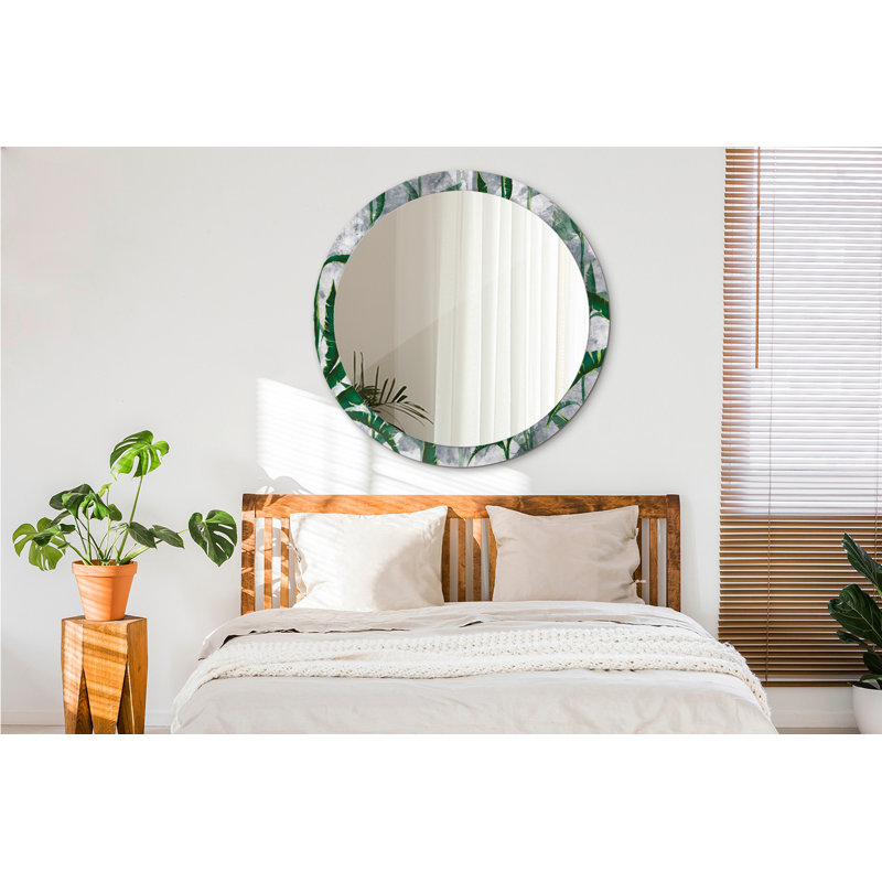 Huldar Glass Flat Wall Mirror