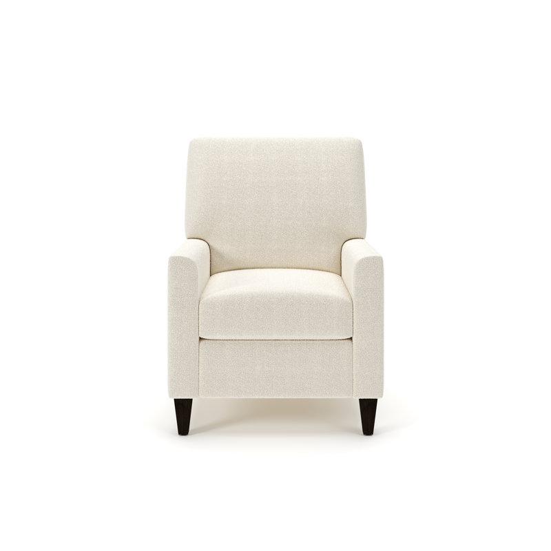Nikki Upholstered Pushback Recliner, Davis Pearl