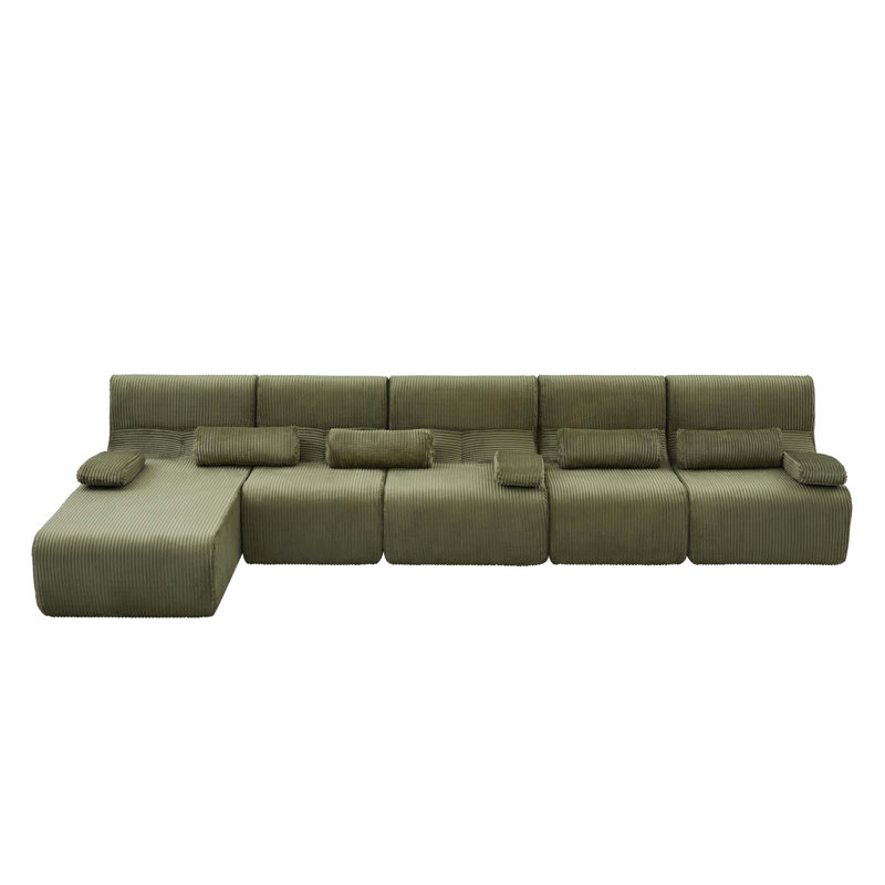 Modular Comfort Sofa with Boneless Design