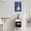 «Lark Manor ™« Deep Blue »par Sai Tamiya, art mural en métal-505668106
