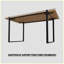 Table de salle à manger moderne et minimaliste