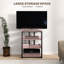 Aarshi HiFi Stand 4-Tier Media Storage Shelf up to 28 Inch TVs-1272186664