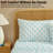 HLC.ME Floral Bed Sheets - Wrinkle Resistant & Ultra Soft - Fits Mattresses up to 15 Inches Deep (Blue)-106275156