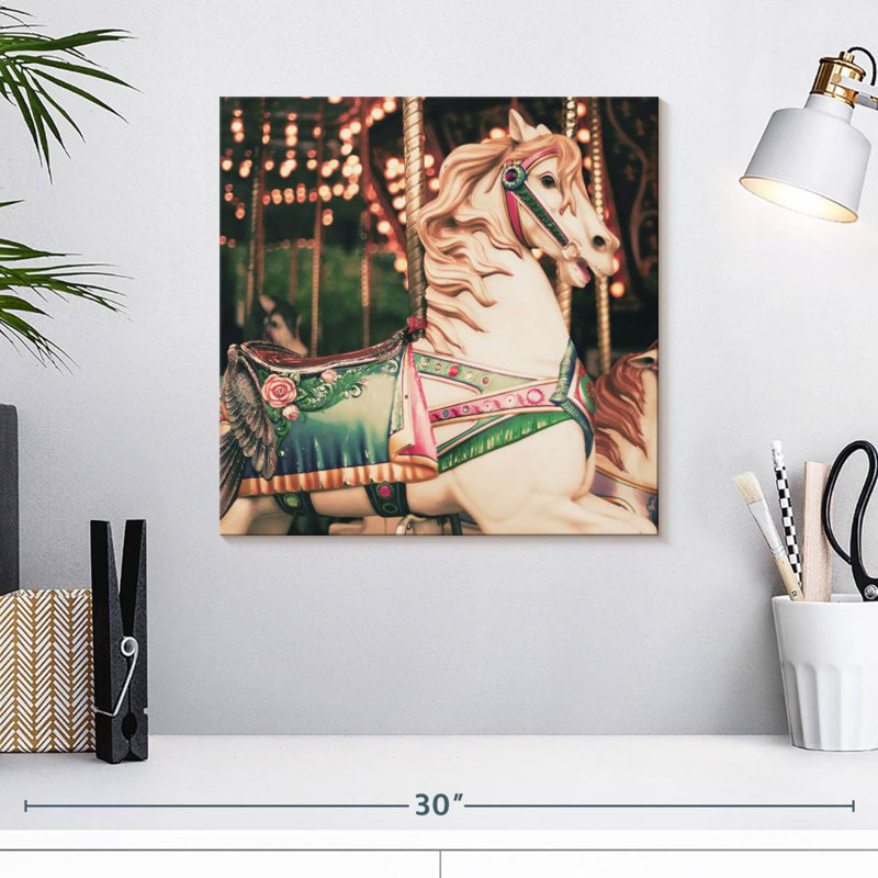 Kerner Carnival Carousel, 16" H x 16" W