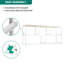 Talamantes 100 cm W Chest of 5 Drawers-1070025565
