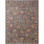 Tapis oriental gris / brun en laine-2010487837