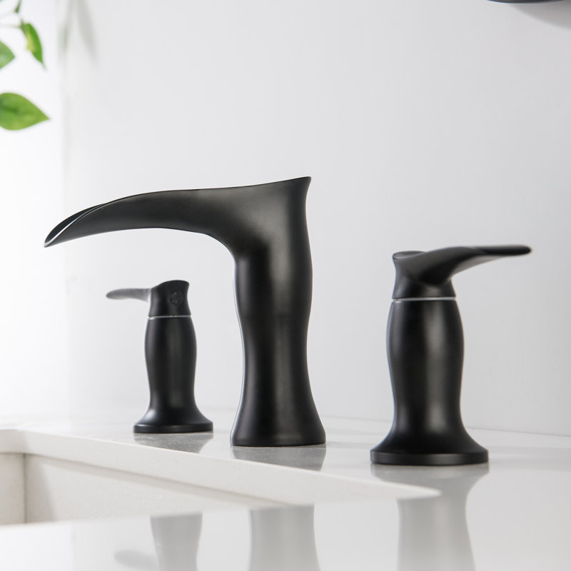 Watqen Bath Widespread 2-handle Bathroom Faucet