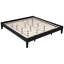Lit plateforme très grand noir, profil bas avec base à lattes, adaptabilité universelle, fabrication en bois massif de chambre à coucher séduisante, sans sommier, profil, charisme-617353790