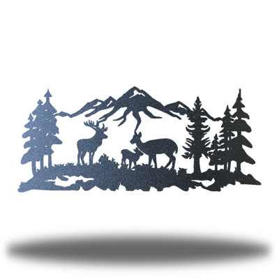Rustic Landscape & Nature Wall Decor on Metal