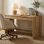 Bureau en bois massif avec tiroirs Hawthrone-1596171698