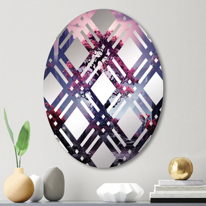 Oval Wall Mirror, 29.5" x 19.6"