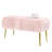 Aon Faux Fur Upholstered Bench-1077324751