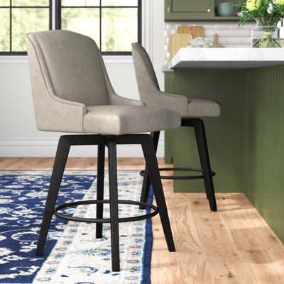 Tabouret de comptoir pivotant 26 po Annelotte