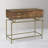 Demethra 36'' Solid Wood Top Console Table
