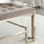 Beige moderne et champagne avec base texturée en champagne, convient aux espaces de vie