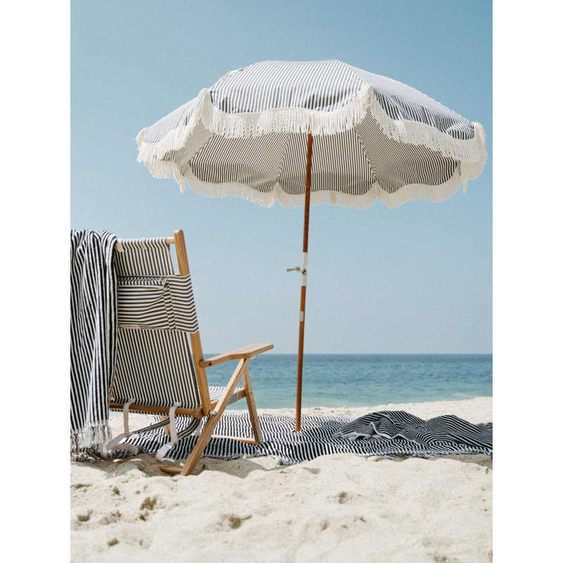 Beach Towel, Pink/White