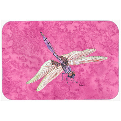 August Grove® Dragonfly Rectangle Glass Cutting Board