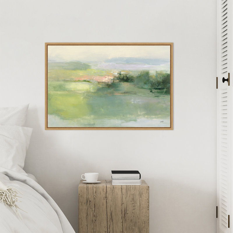 «Gentle World» par Julia Purinton, reproduction d'art sur toile encadrée
