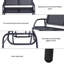 Banc oscillant pour 2 personnes Outsunny