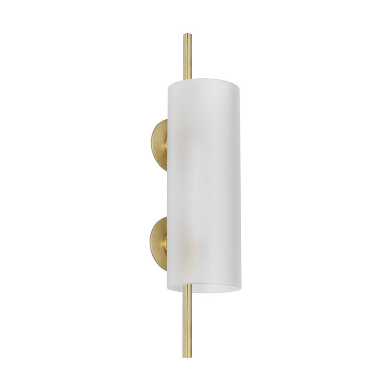 Trace 1 - Light LED Armed Sconce, Hand-Rubbed Antique Brass
