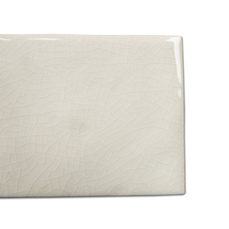 Menorca 2-1/2 In. X 12-7/8 In. Ceramic Wall Tile, White