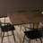 84" Solid Wood Extendable Rectangular Dining Table